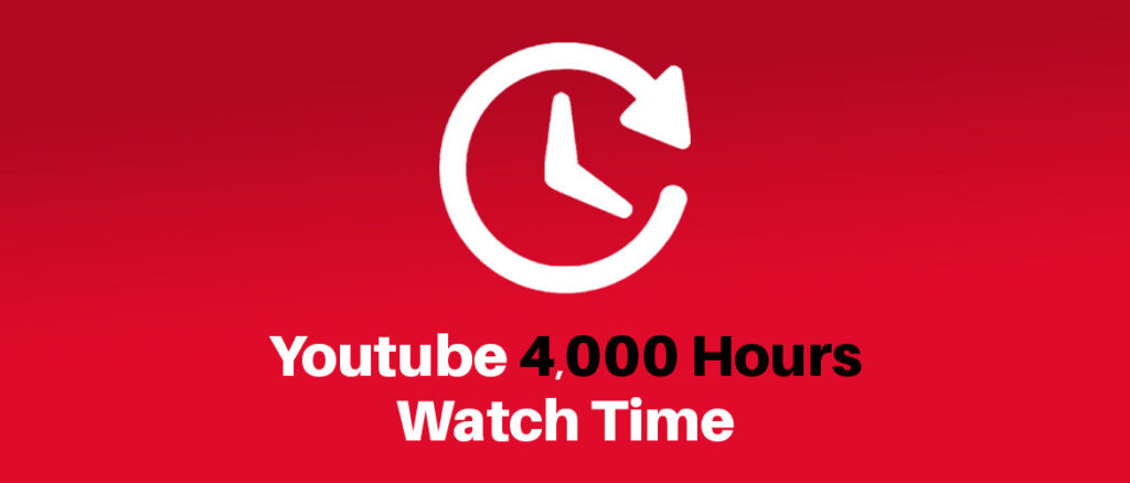 Get watch time on youtube
