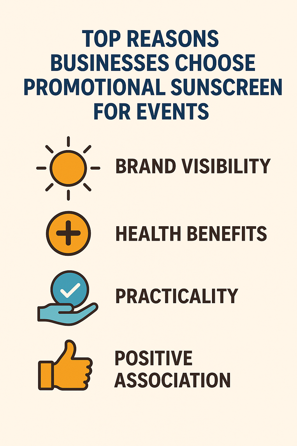 Top Reasons Businesses Choose Promotional Sunscreen For Events Promotional Sunscreen